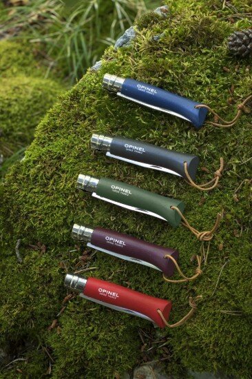 Opinel N°08 джобно ножче неръждаема стомана 85 см "Colorama" Red - Opine