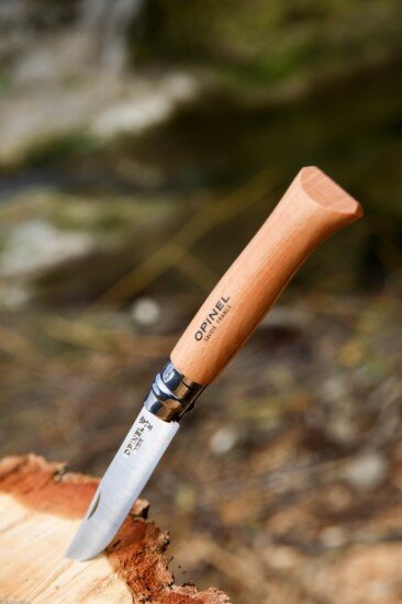 Opinel N°08 джобно ножче неръждаема стомана 85 см "Tradition Inox" - Opin