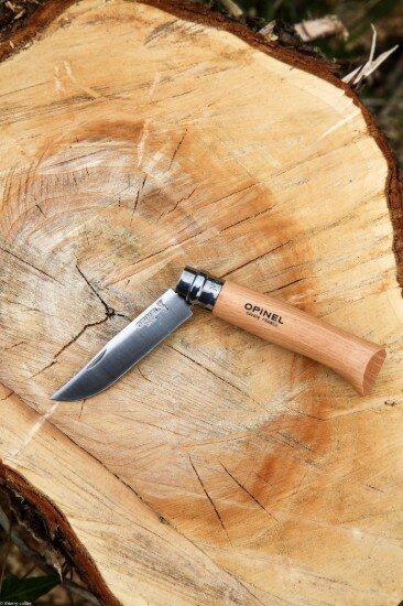 Opinel N°08 джобно ножче неръждаема стомана 85 см "Tradition Inox" - Opin