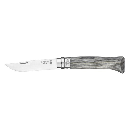 Opinel N°08 джобно ножче неръждаема стомана 85 см "Tradition Luxe" Grey