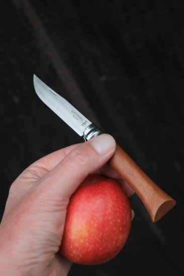 Opinel N°08 джобно ножче неръждаема стомана 85 см "Tradition Luxe" Walnu