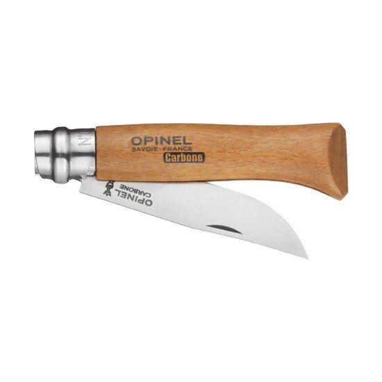Opinel N°08 джобно ножче въглеродна стомана 8.5cm "Carbone" -