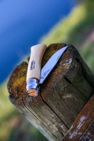 Opinel N°10 джобен нож неръждаема стомана 10 см блистер "Tradition Inox"