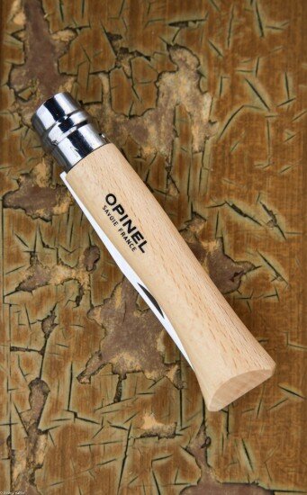 Opinel N°10 джобен нож неръждаема стомана 10 см блистер "Tradition Inox"