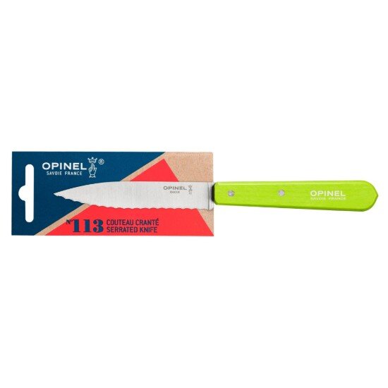 Opinel Нож с назъбено острие N°113 неръждаема стомана 10 см "Les Essentiel