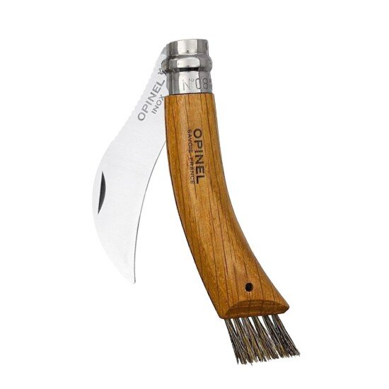 Opinel Нож за гъби N°08 с обвивка неръждаема стомана 8 см Oak -