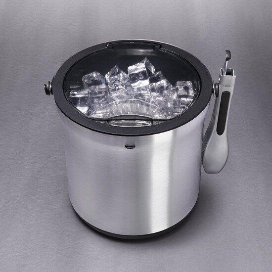 OXO Комплект кофа за лед и щипки неръждаема стомана "SteeL" -