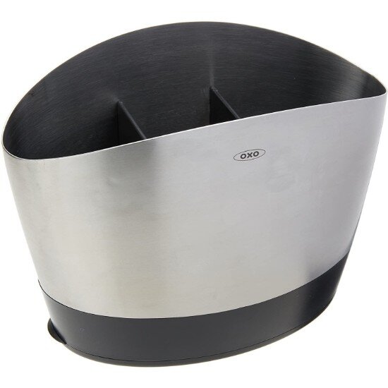 OXO Поставка за кухненски прибори 21 x 12 x 16 см неръждаема стомана - O