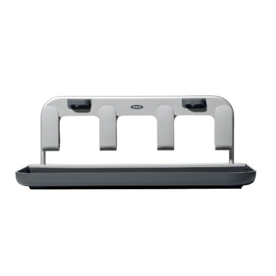 OXO Поставка за сушене на бутилки 31 x 16 x 122 см алуминий -
