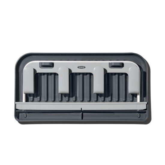 OXO Поставка за сушене на бутилки 31 x 16 x 122 см алуминий -