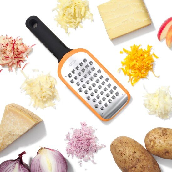 OXO Ренде за едро нарязване неръждаема стомана "Good Grips" оранжево -