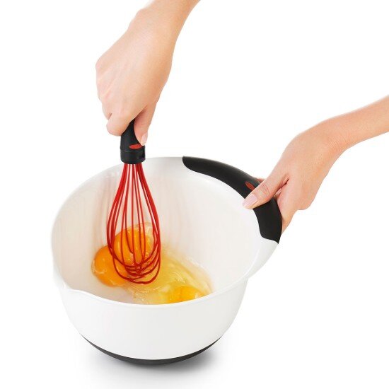 OXO Силиконова бъркалка 28 см "SoftWorks" Червена -