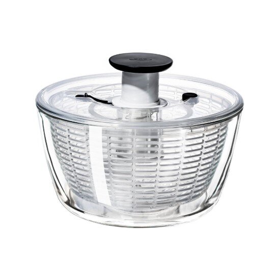 OXO Центрофуга за салата стъклена купа 4.1 L / 27 cm -