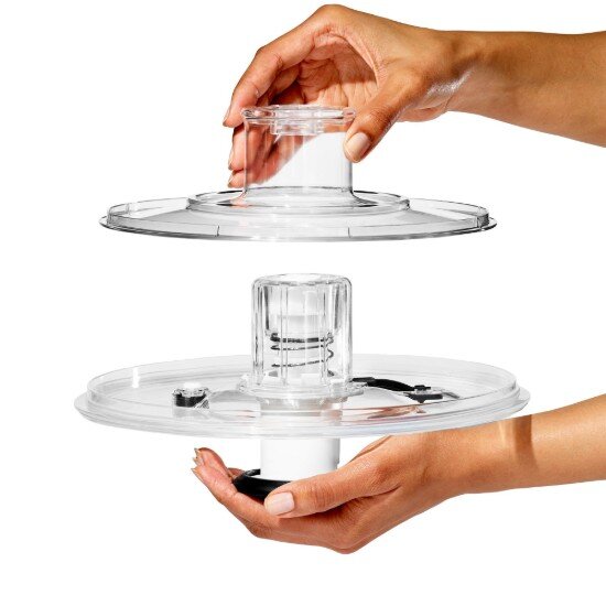 OXO Центрофуга за салата стъклена купа 4.1 L / 27 cm -