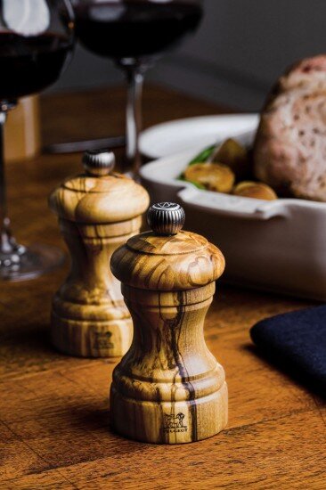 Peugeot Комплект 2 броя мелнички за сол и черен пипер 10 см 'Bistro' 'Olive
