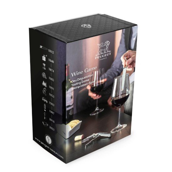 Peugeot Комплект аксесоари "Clef du Vin" и тирбушон Clavelin "Wine Game" – Peu