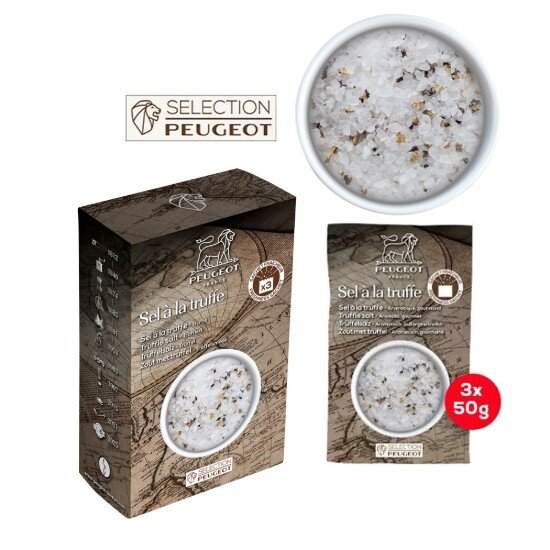 Peugeot Комплект от 3 пакетчета сол и трюфел 3x50g -