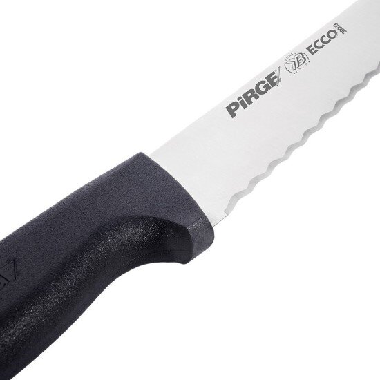 Pirge Нож за хляб 22.5 см "Ecco" черен -