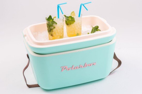 Polarbox Кутия за охлаждане 20L "Classic" Cyan - Baby Rose -