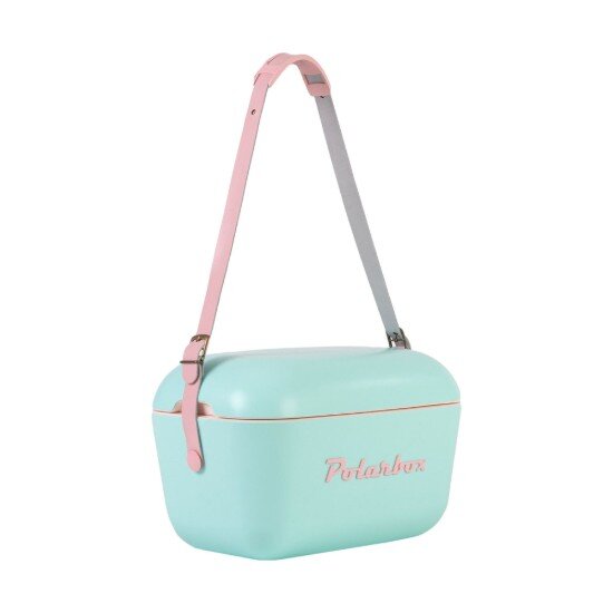 Polarbox Охладителна кутия 12 л "Pop" Cyan - Baby Rose -