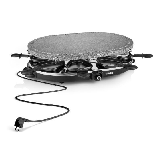 Princess Овален електрически котлон Raclette 1200 W -