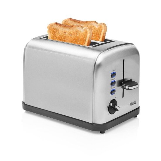 Princess Тостер с 2 гнезда 950W "Steel Style 2" -