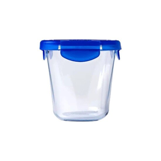 pyrex Дълбок квадратен контейнер за храна с херметически затворен капак т