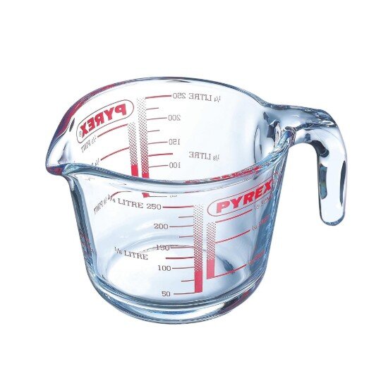 pyrex Градуирана чаша изработена от боросиликатно стъкло 250 мл –