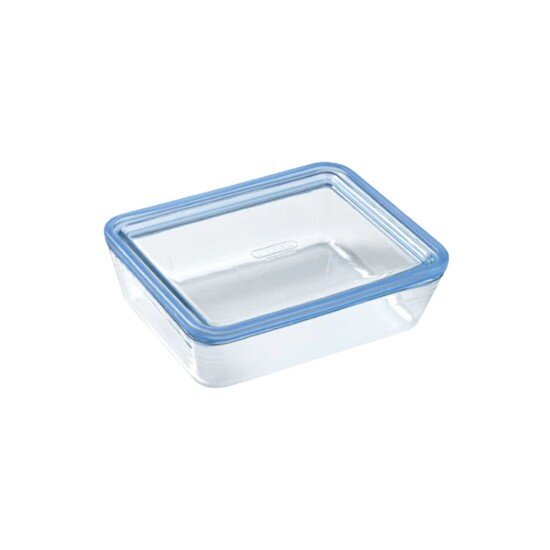 pyrex Контейнер за съхранение на храна с термоустойчив стъклен капак 22x17с