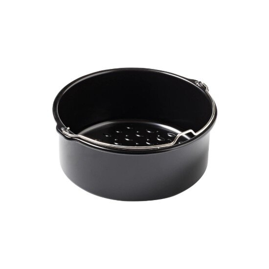 pyrex Кръгъл съд за фритюрник с горещ въздух стомана 19 см -