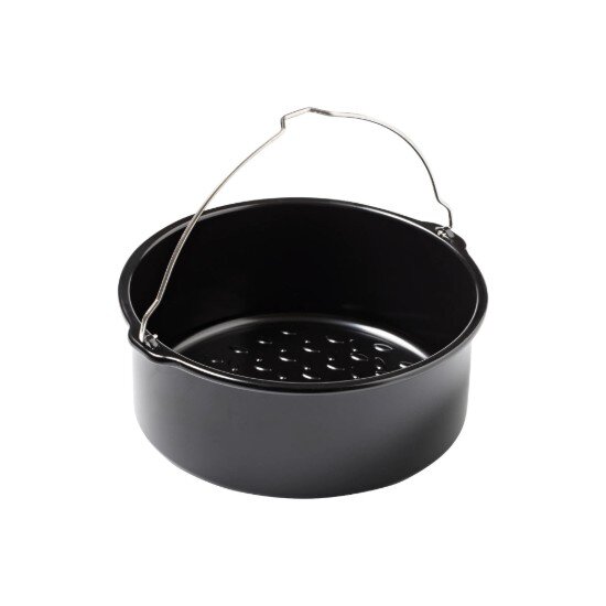 pyrex Кръгъл съд за фритюрник с горещ въздух стомана 19 см -