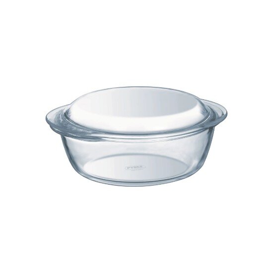 pyrex Кръгла купа термоустойчиво стъкло 1 л + 03 л -