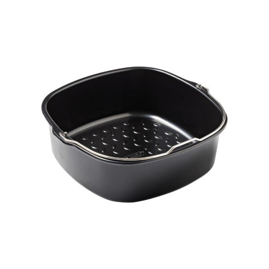 pyrex Квадратен съд за фритюрник с горещ въздух стомана 21 x 20 см -