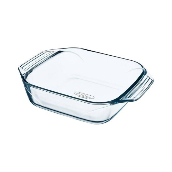 pyrex Квадратна чиния изработена от термоустойчиво стъкло 22 x 22 см / 2.4