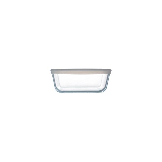 pyrex Квадратна кутия за храна изработена от термоустойчиво стъкло 850 мл