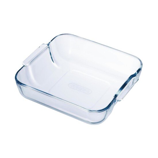 pyrex Квадратна термоустойчива стъклена чиния 25x21см/2л -