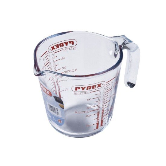 pyrex Мерителна чаша изработена от термоустойчиво стъкло 500 мл -