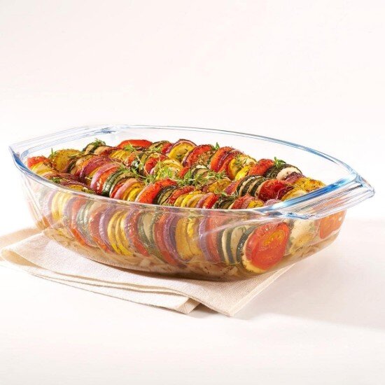 pyrex Овална чиния термоустойчиво стъкло 38 x 27 см / 4 л -
