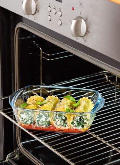 pyrex Правоъгълен контейнер за храна с капак топлоустойчиво стъкло 23x15c
