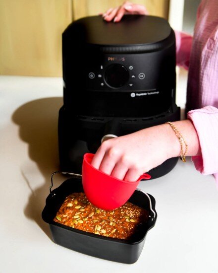 pyrex Правоъгълен съд за фритюрник с горещ въздух стомана 20 x 13 см - PYR