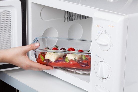 pyrex Правоъгълен стъклен контейнер за храна с херметически затворен капак