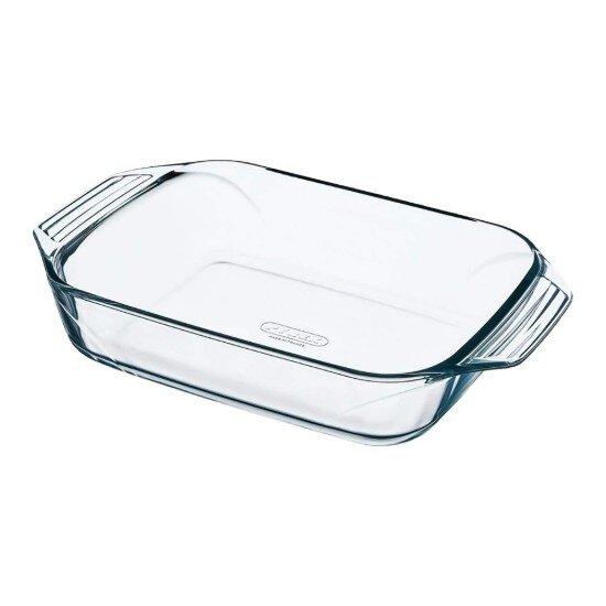 pyrex Правоъгълна чиния термоустойчиво стъкло 3 л -