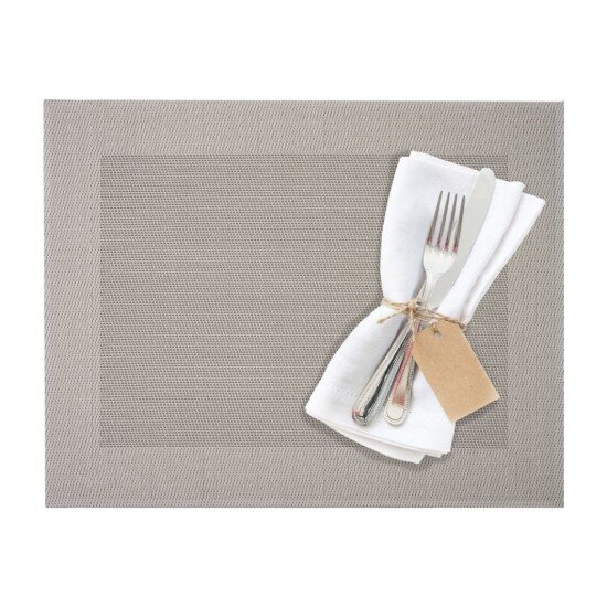 Saleen Подложка за маса 42 x 32 cm "Home" Light Taupe -