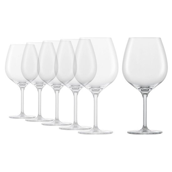 Schott Zwiesel 6 бр Бургундски чаши за вино от кристално стъкло 630 мл "Banquet" -