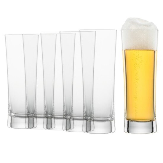 Schott Zwiesel Комплект чаши за бира от 6 части кристално стъкло 307 мл "Beer Basi