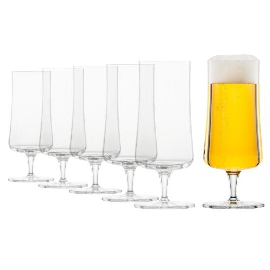 Schott Zwiesel Комплект чаши за бира от 6 части кристално стъкло 405 мл "Basic Bar