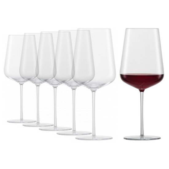 Schott Zwiesel Комплект чаши за вино от 6 бр Бордо изработени от кристално стъкло 7