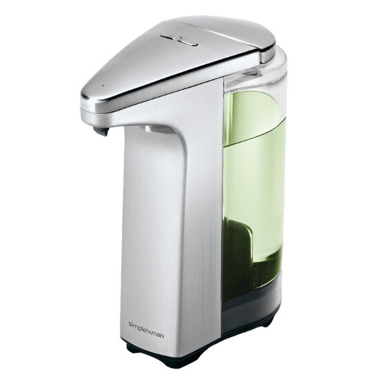 SimpleHuman Дозатор за течен сапун със сензор 237 ml Silver -