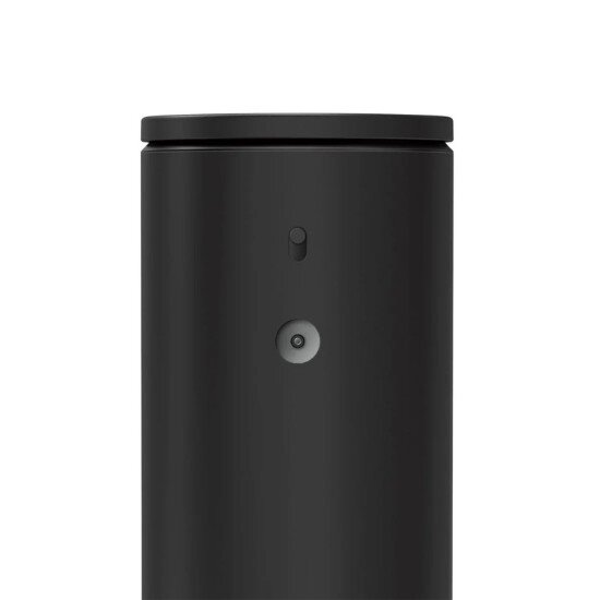 SimpleHuman Дозатор за течен сапун със сензор 266 мл неръждаема стомана Черен -
