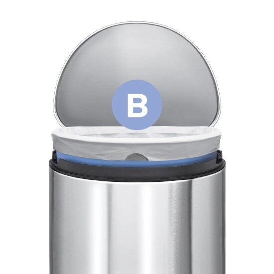 SimpleHuman Комплект чували за боклук код B 6 L/ 90 броя пластмаса - simplehuma
